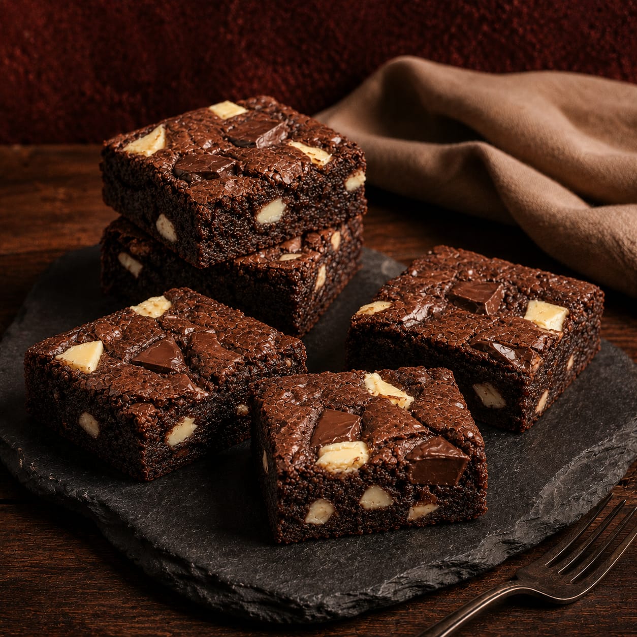 Triple Choc Brownie